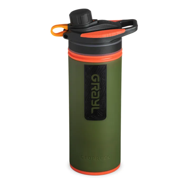 Grayl Geopress Purifier Water Bottle in Oasis Green